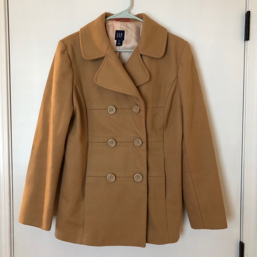 Gap Camel Peacoat